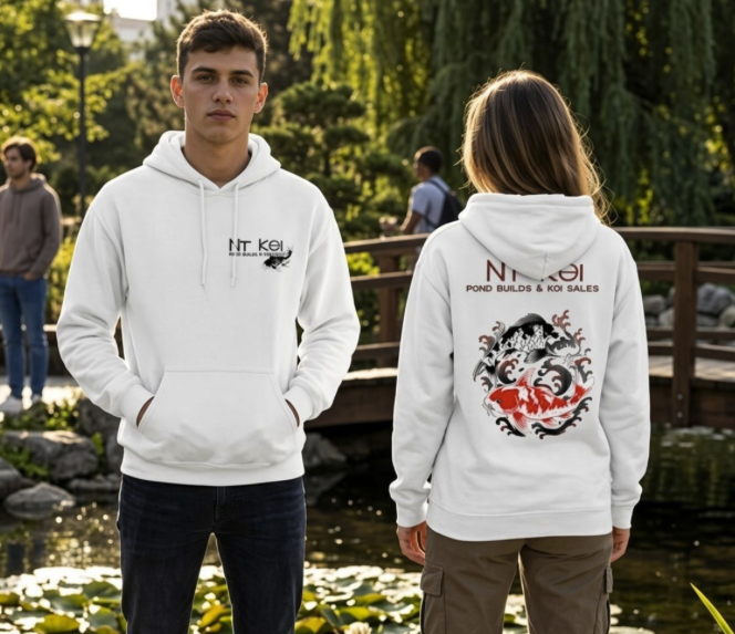 White Hoodie - Medium (40")